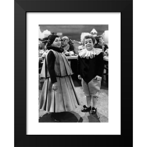 1960's Image Collection by INTERFOTO - Black Modern Wood Framed Art Print Titled: movie, 'Die Mohrin', DEU 1967, director: Werner Düggelin, movie scene, Third-Party-Permissions-Neccessary