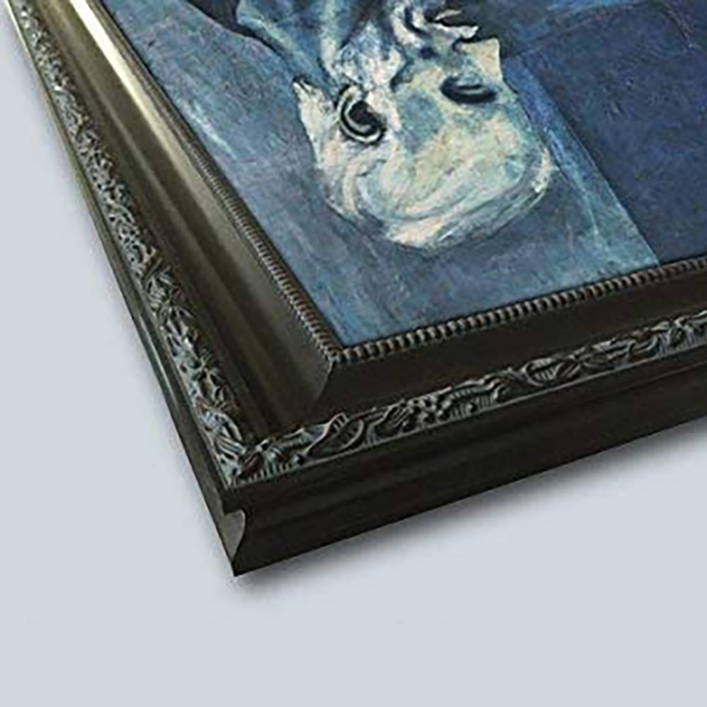 #4 20x20 Black Ornate Wood Framed Art Print Poster with Double Matting by Thursz, Frederic Matys