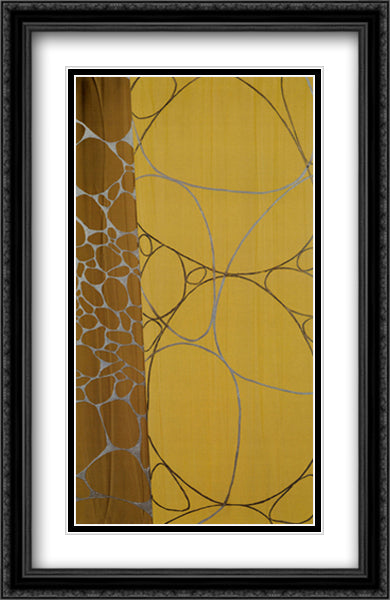 Third Journey 1 16x32 Black Ornate Wood Framed Art Print Poster with Double Matting by Hartnett, Marilu