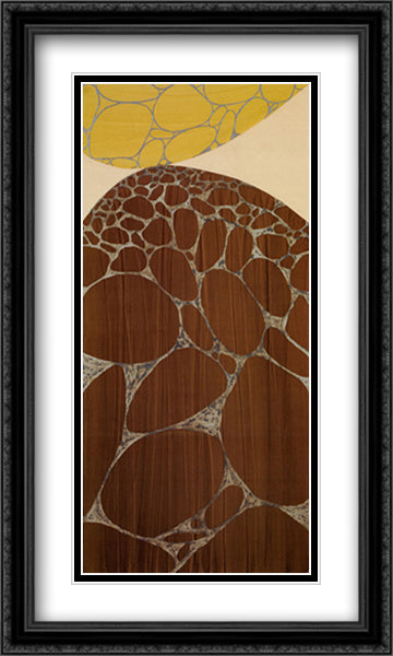 Third Journey 3 16x32 Black Ornate Wood Framed Art Print Poster with Double Matting by Hartnett, Marilu