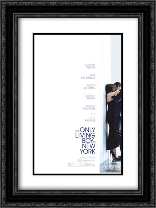 The Only Boy Living in New York 18x24 Black Ornate Wood Framed Movie Poster with Double Matting