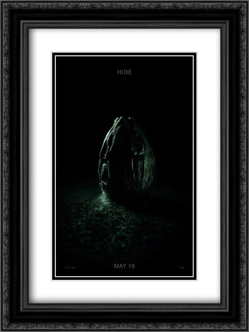 Alien: Covenant 18x24 Black Ornate Wood Framed Movie Poster with Double Matting