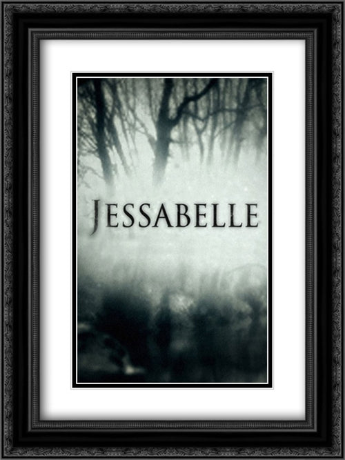Jessabelle 18x24 Black Ornate Wood Framed Movie Poster with Double Matting