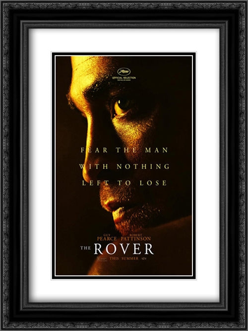 The Rover 18x24 Black Ornate Wood Framed Movie Poster with Double Matting
