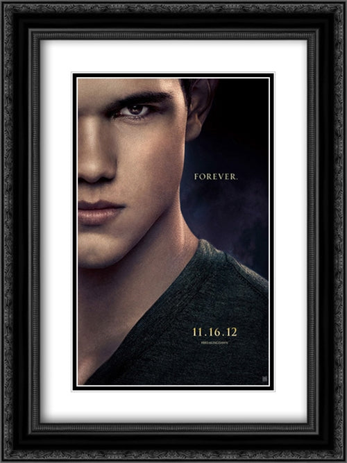 The Twilight Saga: Breaking Dawn Part 2 18x24 Black Ornate Wood Framed Movie Poster with Double Matting