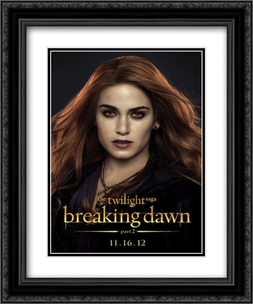 The Twilight Saga: Breaking Dawn Part 2 20x24 Black Ornate Wood Framed Movie Poster with Double Matting