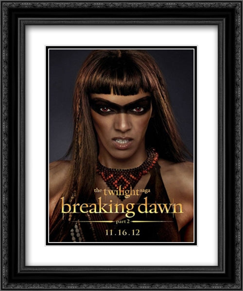 The Twilight Saga: Breaking Dawn Part 2 20x24 Black Ornate Wood Framed Movie Poster with Double Matting
