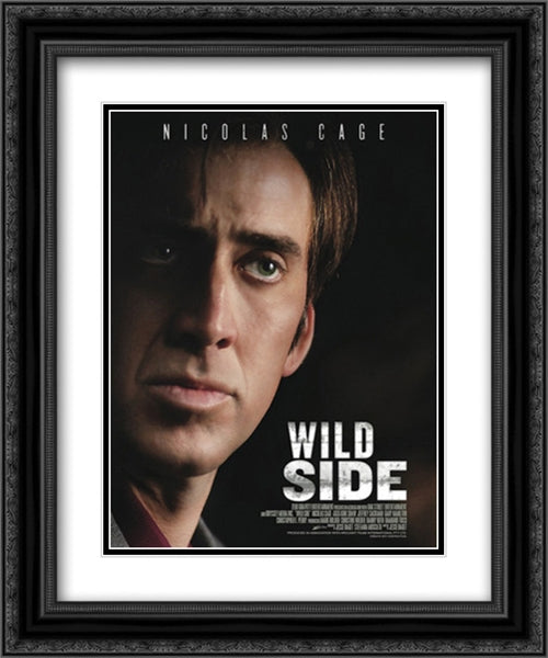 Wild Side 20x24 Black Ornate Wood Framed Movie Poster with Double Matting