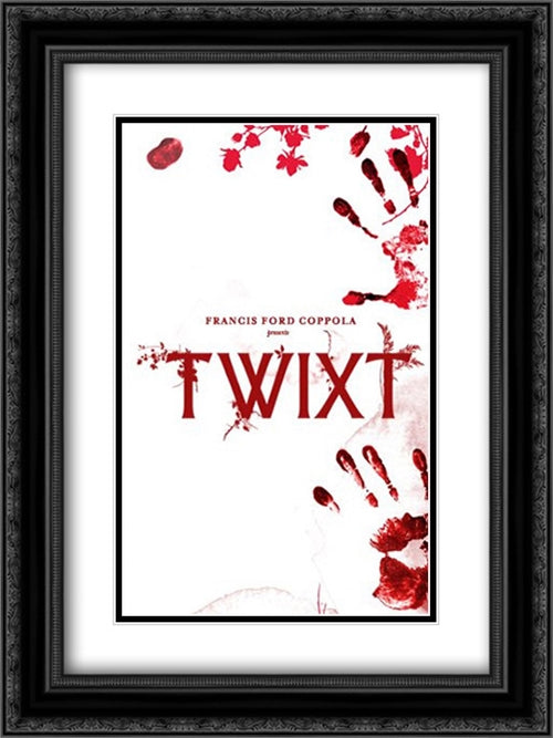 Twixt 18x24 Black Ornate Wood Framed Movie Poster with Double Matting