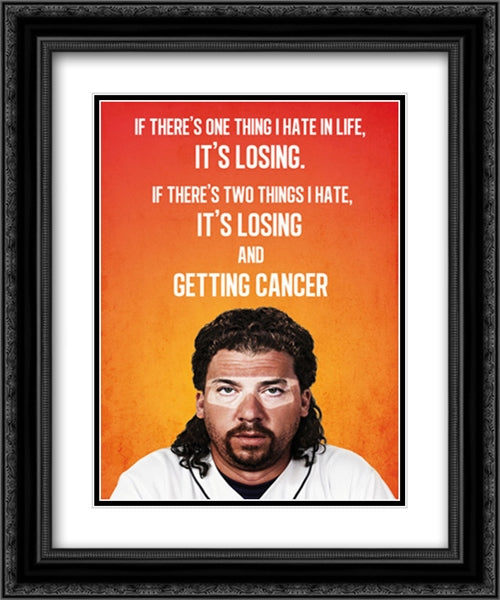 Eastbound and Down TV Series Show 20x24 Black Ornate Wood Framed Movie Poster with Double Matting