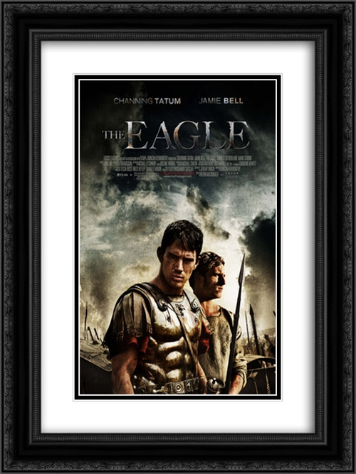 The Eagle 18x24 Black Ornate Wood Framed Movie Poster with Double Matting
