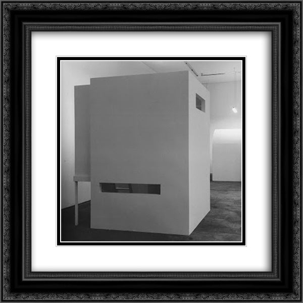 Cell No. 6 (Prototype) 20x20 Black Ornate Wood Framed Art Print Poster with Double Matting by Absalon