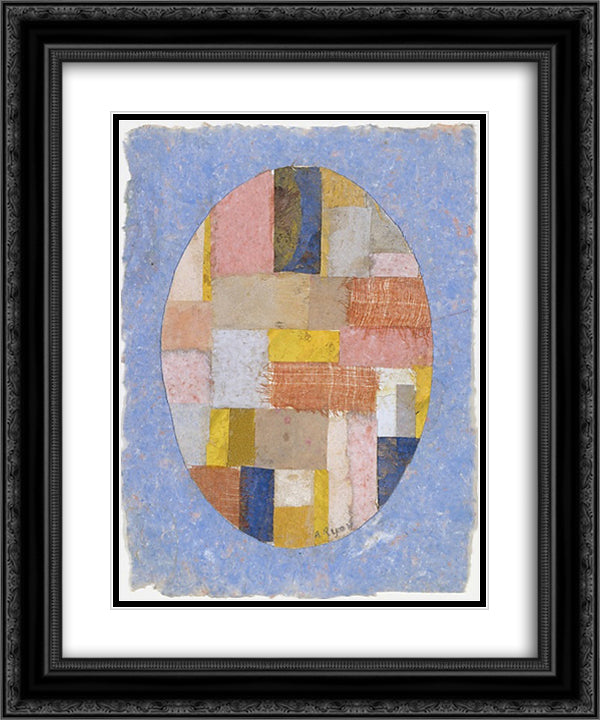 Number 453 20x24 Black Ornate Wood Framed Art Print Poster with Double Matting by Ryan, Anne