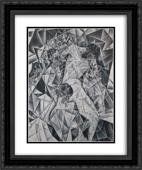 Kreuzabnahme 20x24 Black Ornate Wood Framed Art Print Poster with Double Matting by Schad, Christian