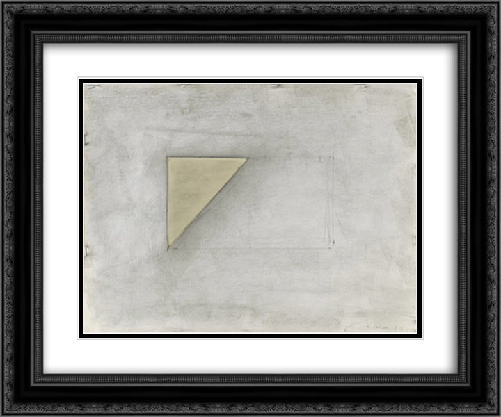Untitled 24x20 Black Ornate Wood Framed Art Print Poster with Double Matting by Wilmarth, Christopher
