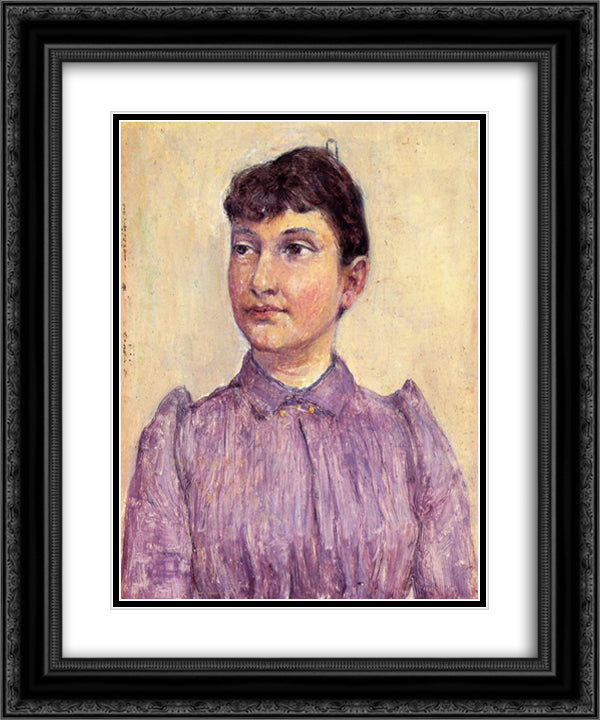 My Sister Maud 20x24 Black Ornate Wood Framed Art Print Poster with Double Matting by Rose, Guy