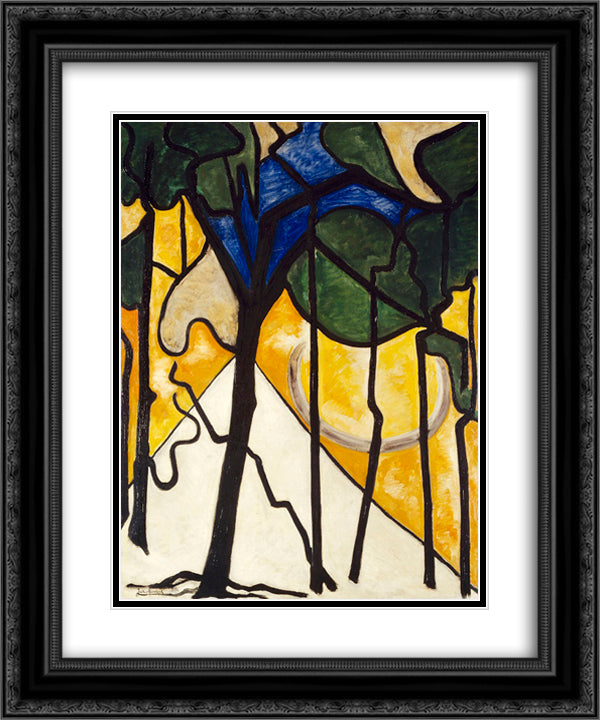 Bild no. 41 20x24 Black Ornate Wood Framed Art Print Poster with Double Matting by Heemskerck, Jacoba van