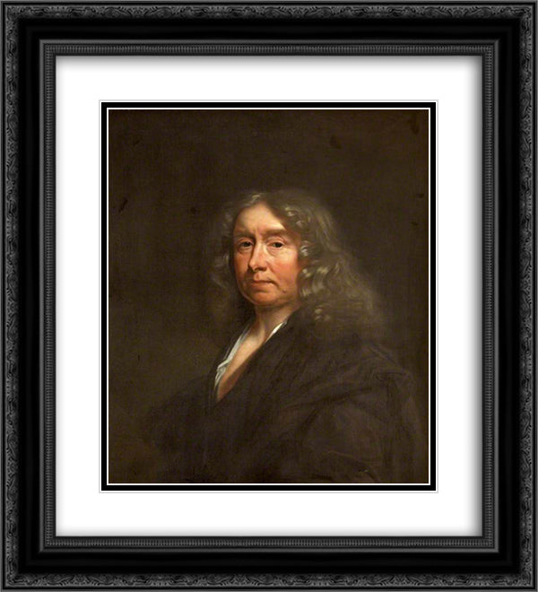 William Chiffinch 20x22 Black Ornate Wood Framed Art Print Poster with Double Matting by Riley, John