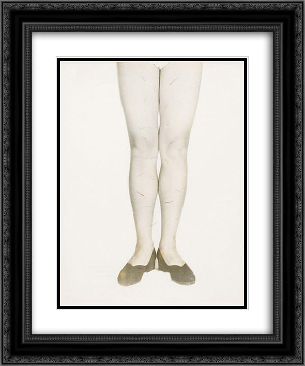 Glass Bouquet 20x24 Black Ornate Wood Framed Art Print Poster with Double Matting by Yamamoto, Kanae