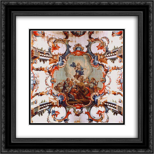 AscensÆ’o de Cristo 20x20 Black Ornate Wood Framed Art Print Poster with Double Matting by Ataide, Mestre