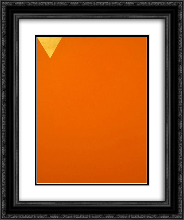 Untitled 20x24 Black Ornate Wood Framed Art Print Poster with Double Matting by Schendel, Mira