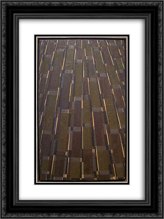 Untitled (Late September - December 10) 18x24 Black Ornate Wood Framed Art Print Poster with Double Matting by Stout, Myron