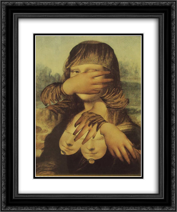 Loose woman 2 20x24 Black Ornate Wood Framed Art Print Poster with Double Matting by Parajanov, Sergei