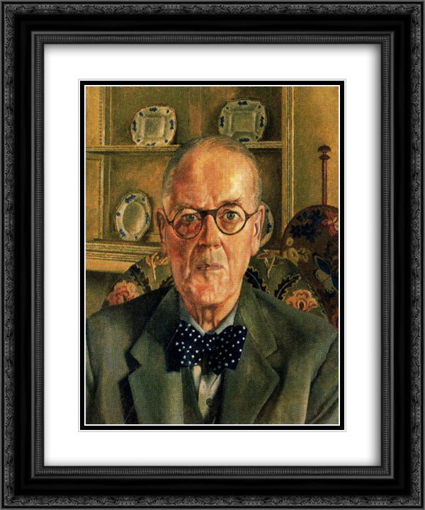 Neville Richard Murphy Ma 20x24 Black Ornate Wood Framed Art Print Poster with Double Matting by Spencer, Stanley
