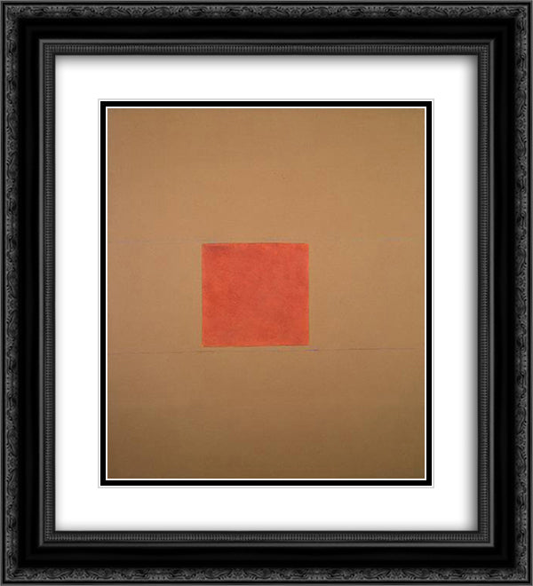 Delphic Sun - Box #2 20x22 Black Ornate Wood Framed Art Print Poster with Double Matting by Stamos, Theodoros