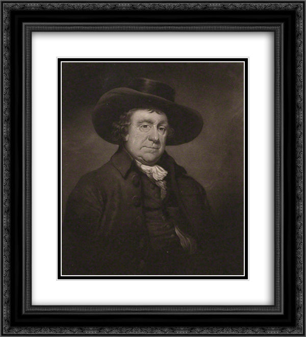 John Moody 20x22 Black Ornate Wood Framed Art Print Poster with Double Matting by Hardy, Thomas