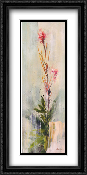 Fireweed II 16x40 Black Ornate Wood Framed Art Print Poster with Double Matting by Addyman, Simon