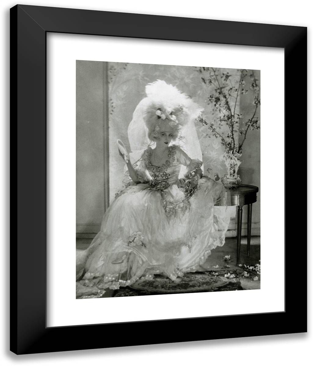 Mae Murray 20x24 Black Modern Wood Framed Art Print Poster by Meyer, Adolph de