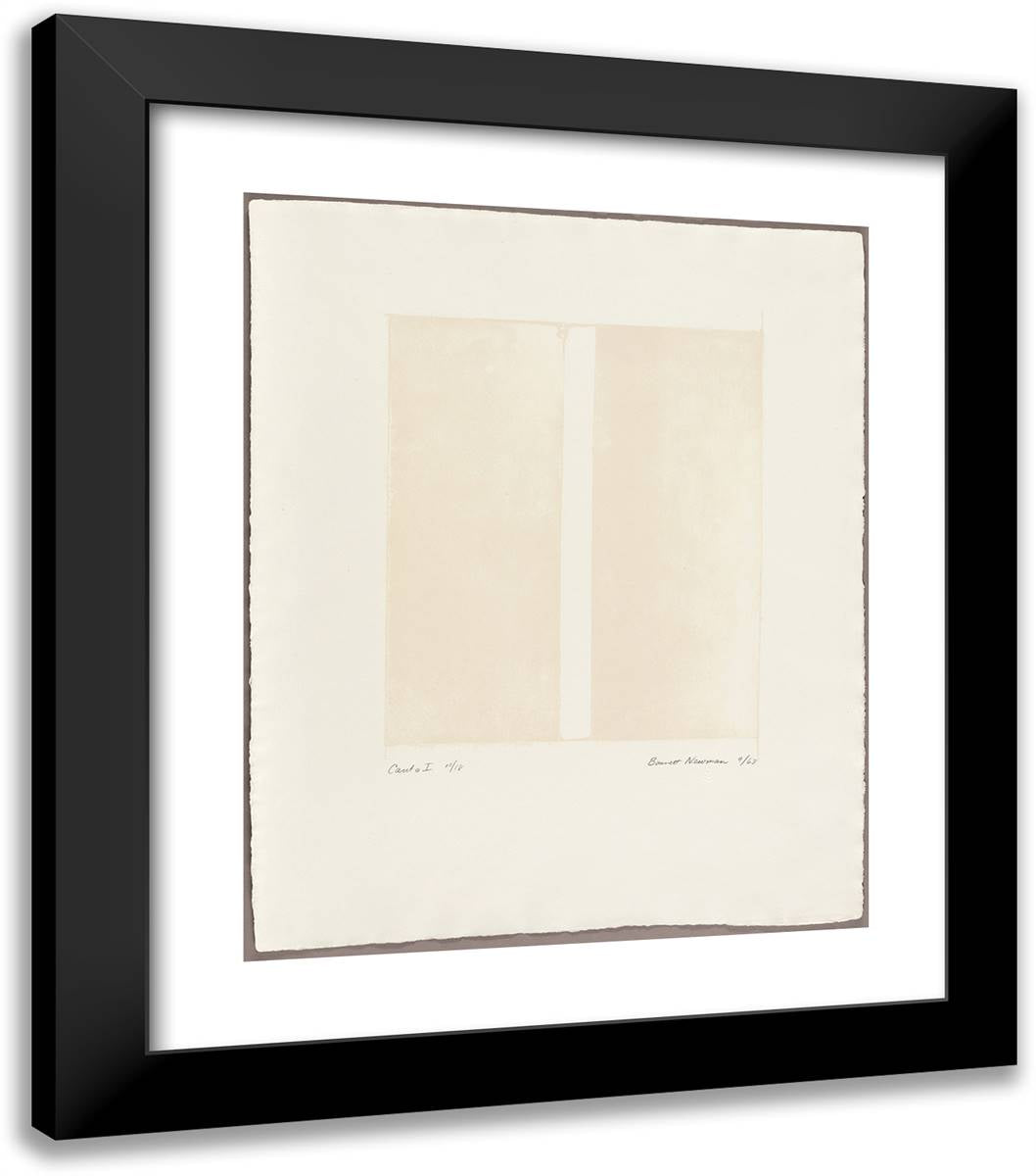 Canto I, from 18 Cantos 20x23 Black Modern Wood Framed Art Print Poster by Newman, Barnett