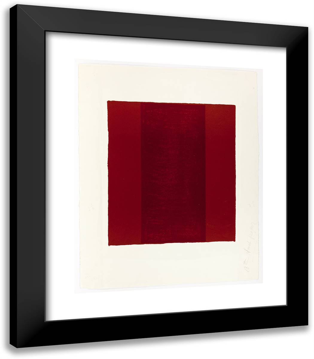 Canto VII, from 18 Cantos 20x23 Black Modern Wood Framed Art Print Poster by Newman, Barnett