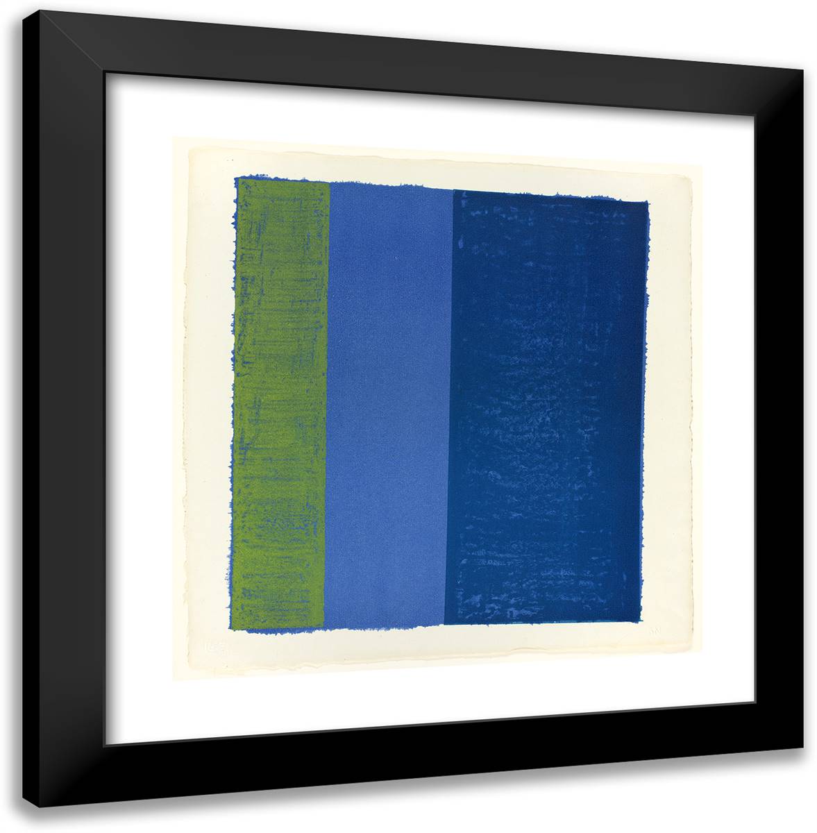 Canto VII, from 18 Cantos_1 20x20 Black Modern Wood Framed Art Print Poster by Newman, Barnett
