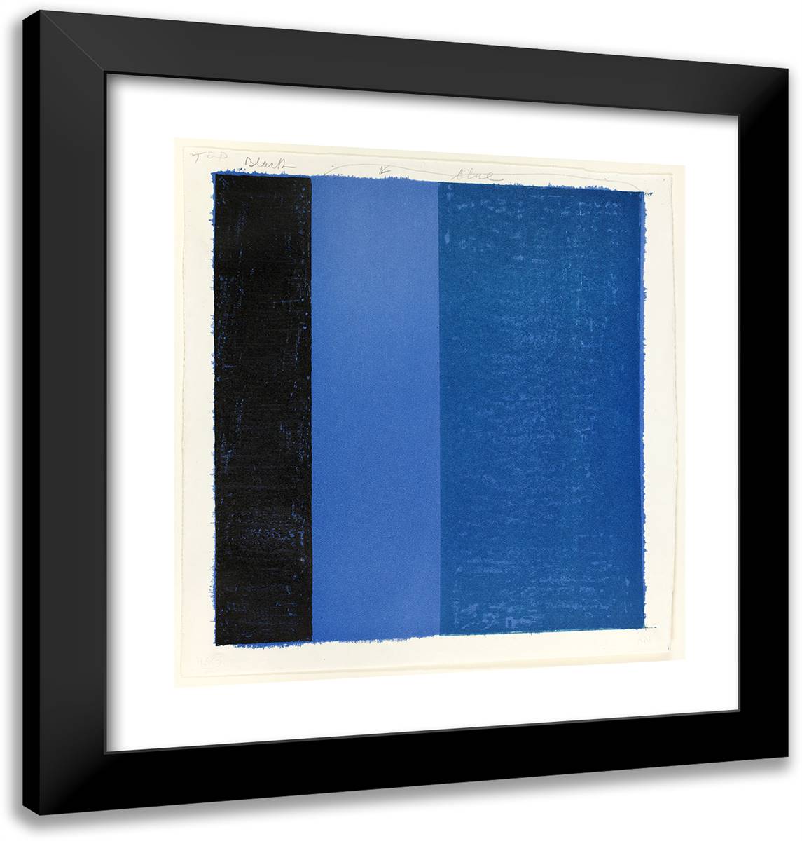 Canto VIII, from 18 Cantos_2 20x21 Black Modern Wood Framed Art Print Poster by Newman, Barnett