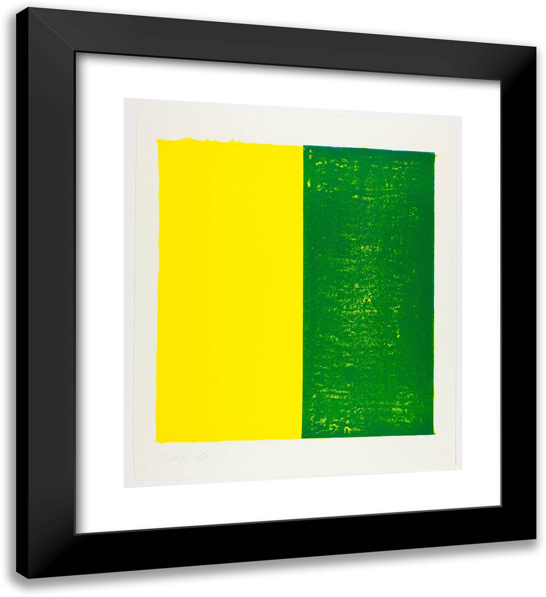 Canto XI, from 18 Cantos_1 20x22 Black Modern Wood Framed Art Print Poster by Newman, Barnett