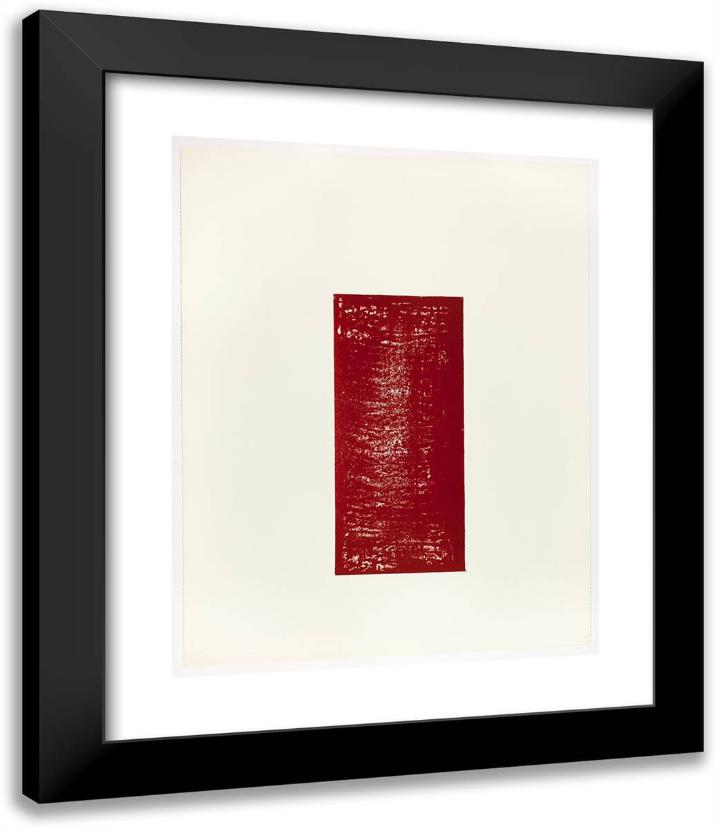 Canto XVI, from 18 Cantos 20x24 Black Modern Wood Framed Art Print Poster by Newman, Barnett