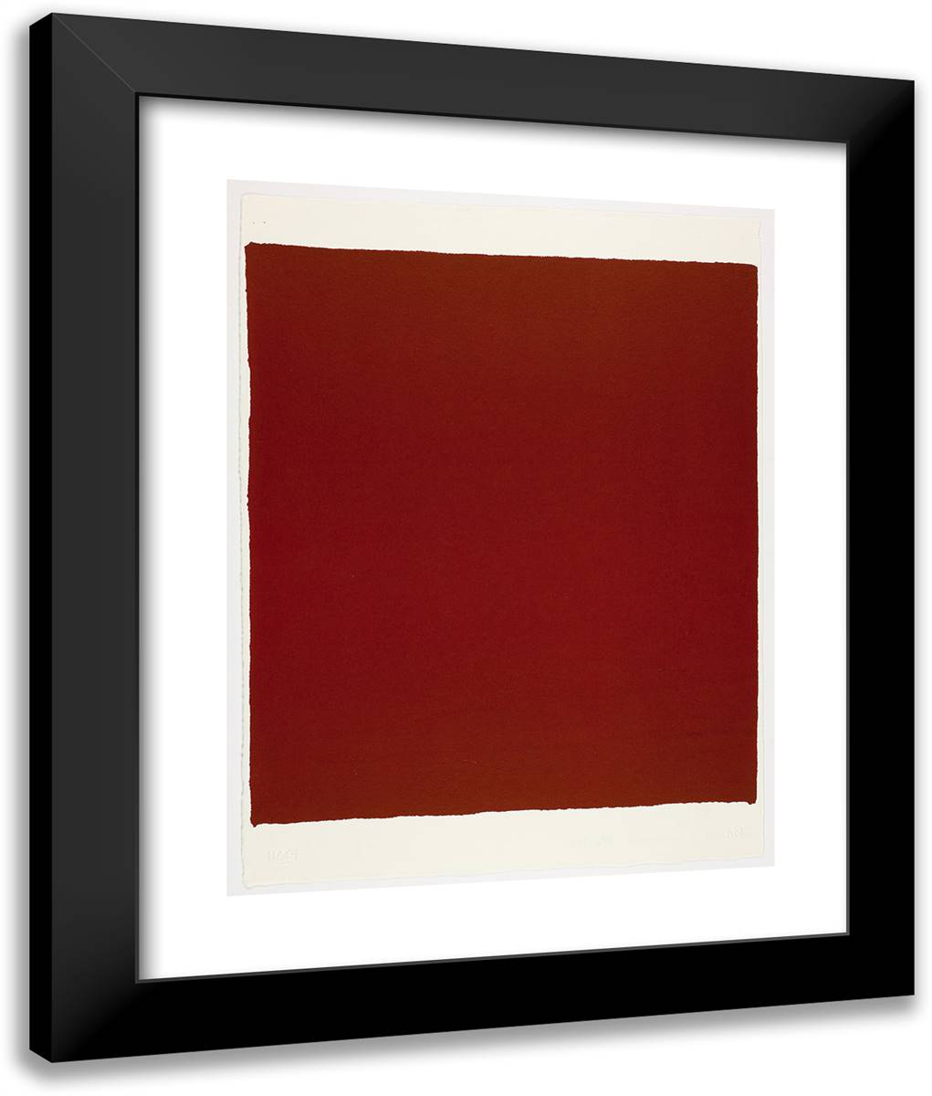 Canto XVII, from 18 Cantos_3 20x24 Black Modern Wood Framed Art Print Poster by Newman, Barnett