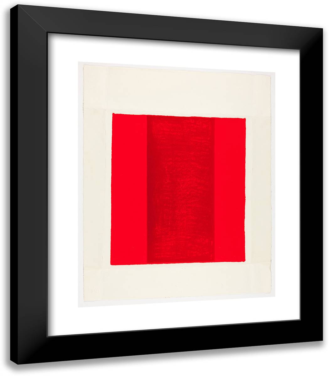 Cantos XV and XVI, from 18 Cantos 20x23 Black Modern Wood Framed Art Print Poster by Newman, Barnett