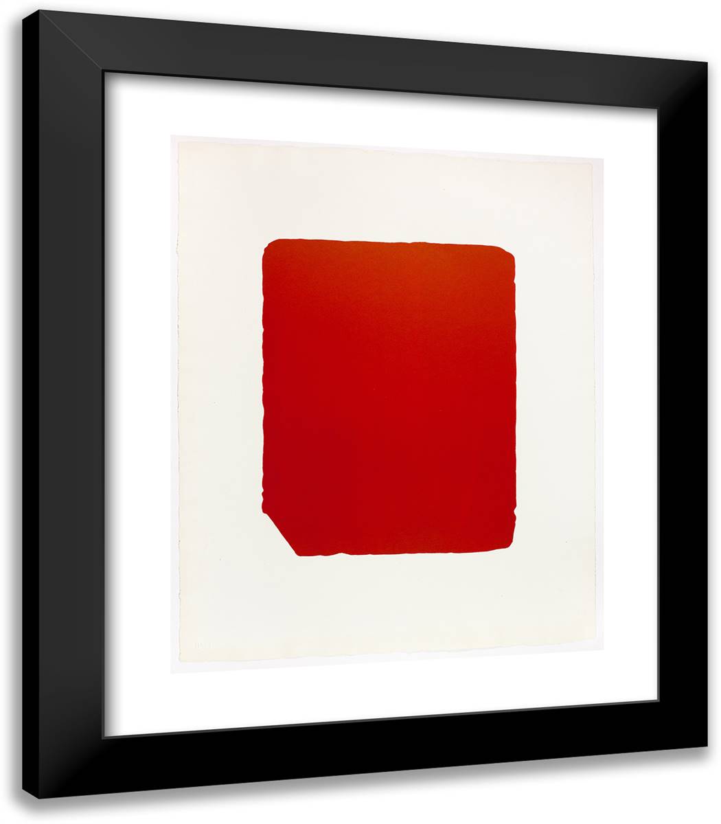 Title Page, from 18 Cantos_2 20x23 Black Modern Wood Framed Art Print Poster by Newman, Barnett