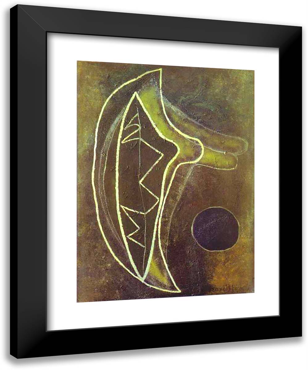 In Favor of Criticism 19x24 Black Modern Wood Framed Art Print Poster by Picabia, Francis