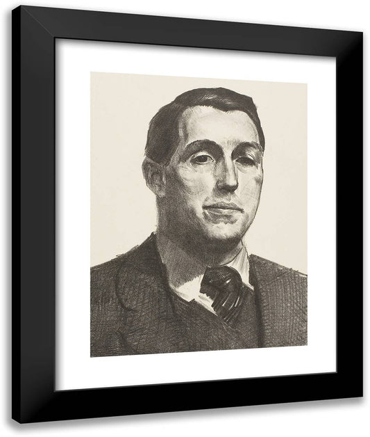 Eugene Speicher 20x24 Black Modern Wood Framed Art Print Poster by Bellows, George