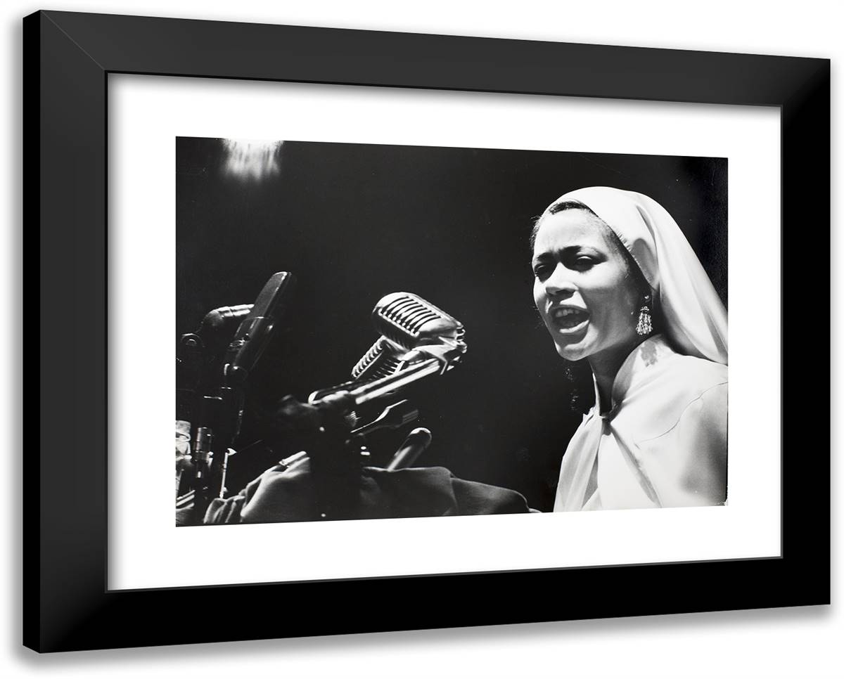 Untitled 24x19 Black Modern Wood Framed Art Print Poster by Parks, Gordon