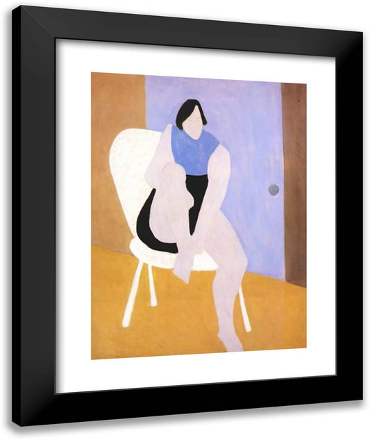 Sally 20x24 Black Modern Wood Framed Art Print Poster by Avery, Milton