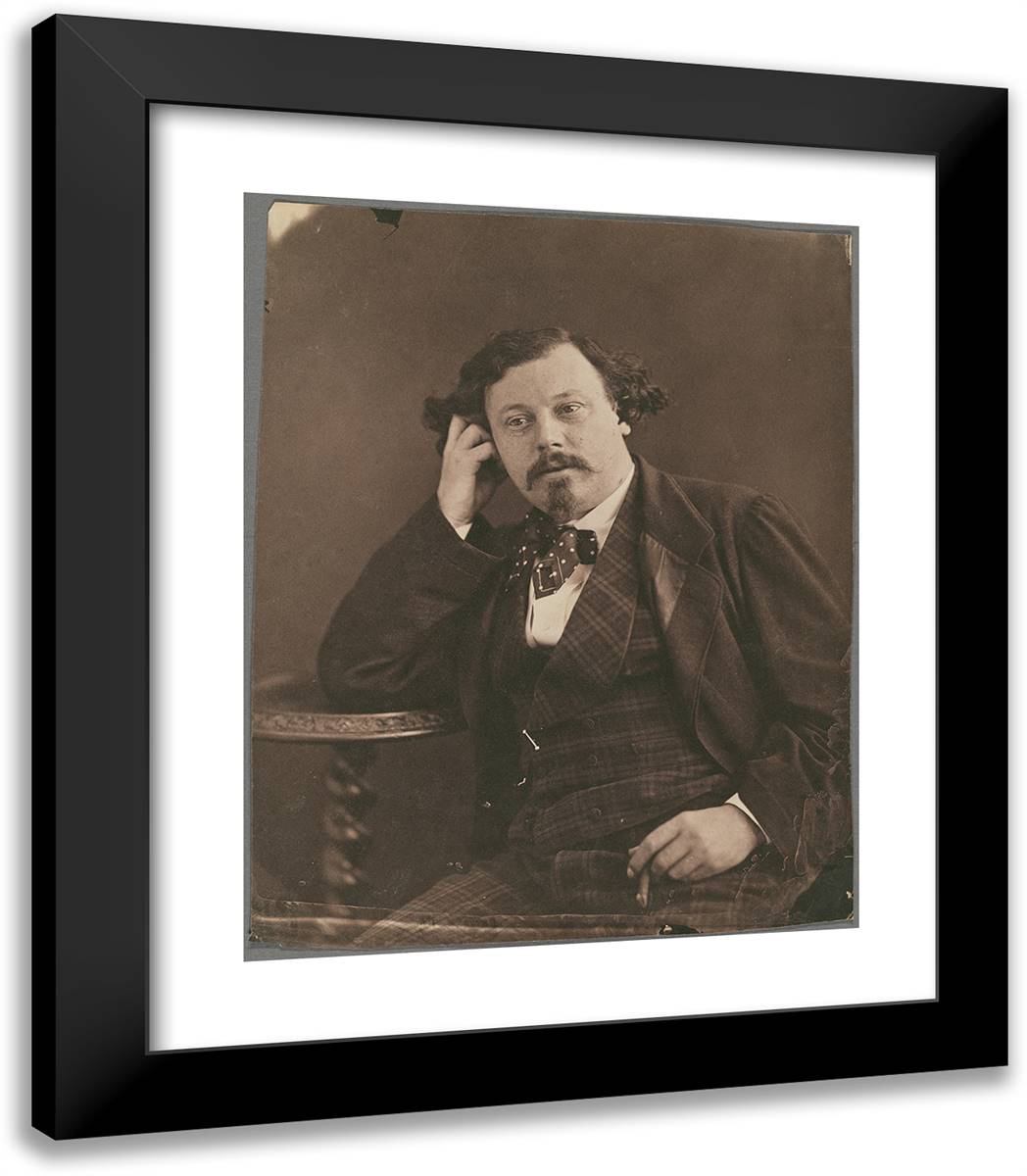 Ch(Arles) VIncent 20x23 Black Modern Wood Framed Art Print Poster by Nadar, Gaspard