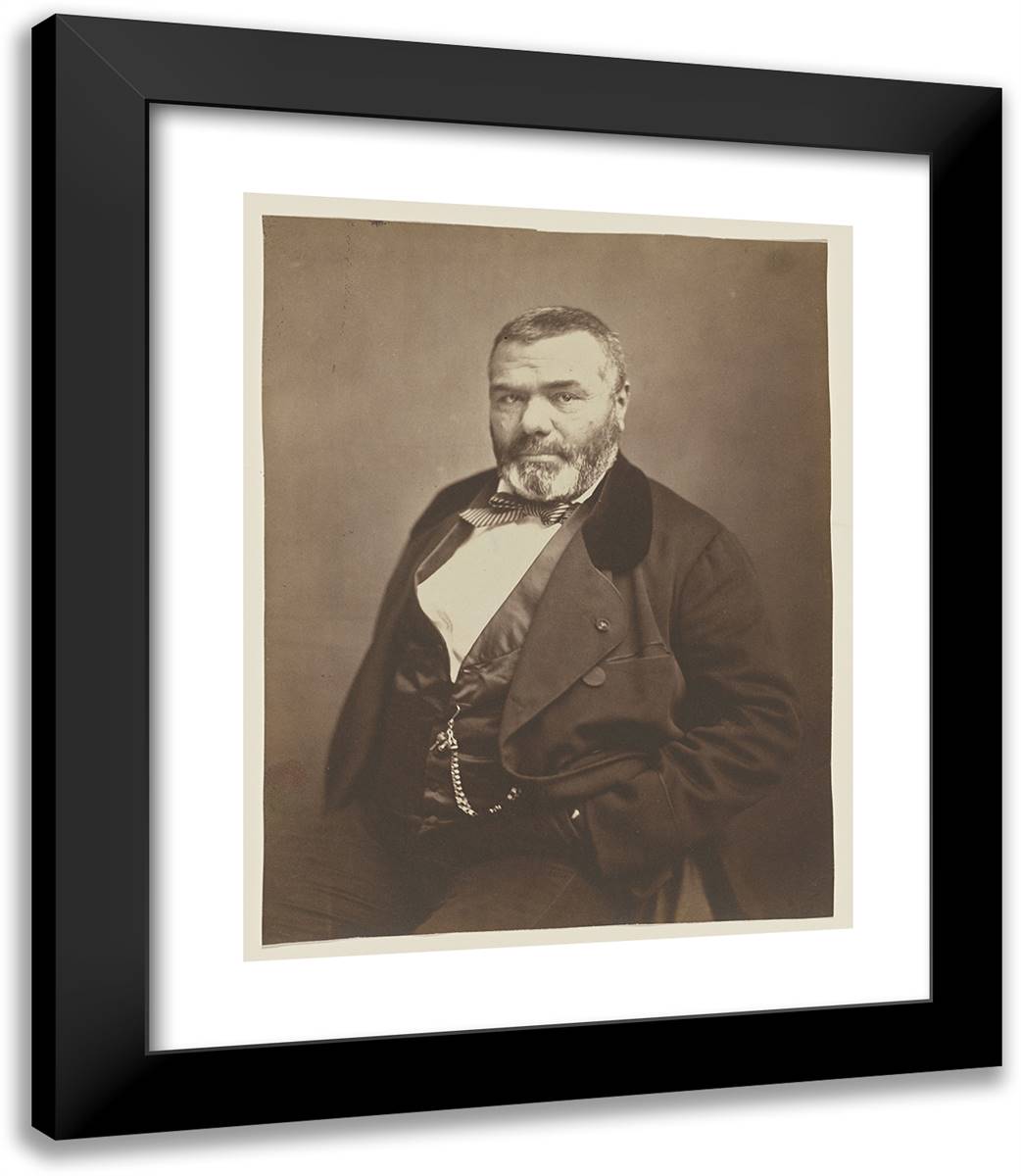 Cretineau-Joly 20x23 Black Modern Wood Framed Art Print Poster by Nadar, Gaspard