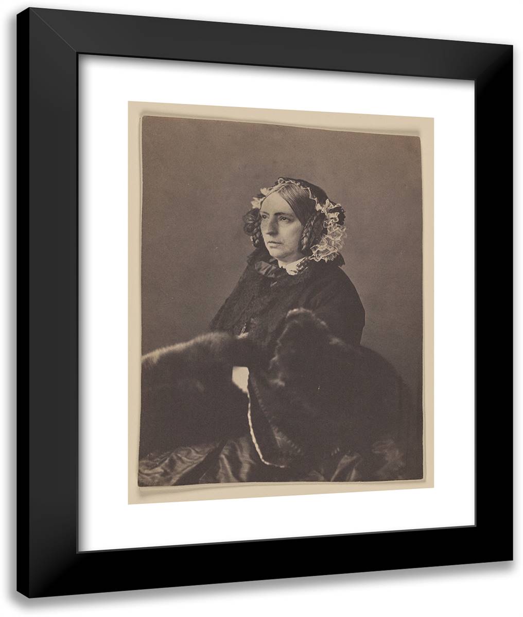 De Paraza 20x24 Black Modern Wood Framed Art Print Poster by Nadar, Gaspard