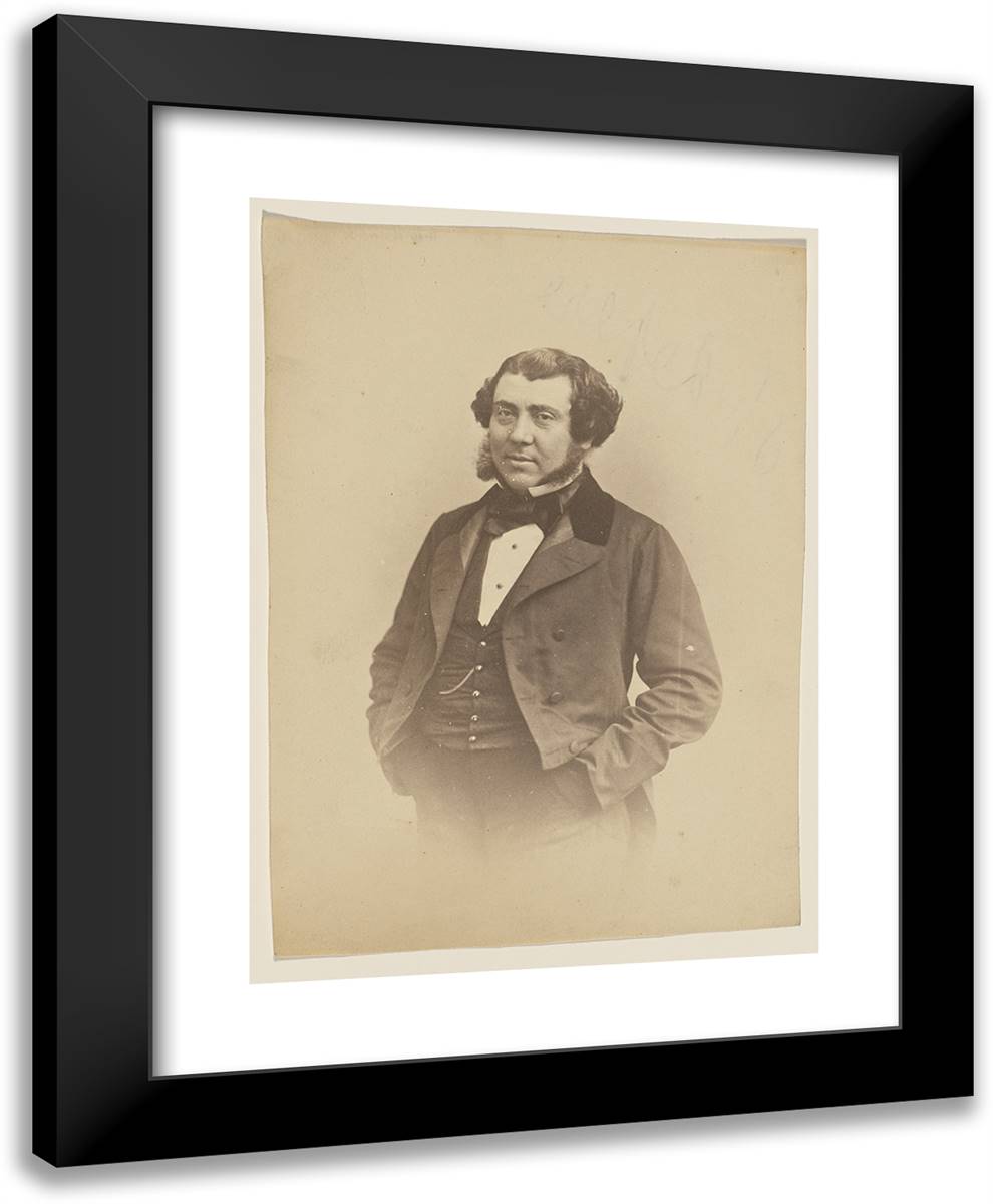 Dr. Lapere 19x24 Black Modern Wood Framed Art Print Poster by Nadar, Gaspard