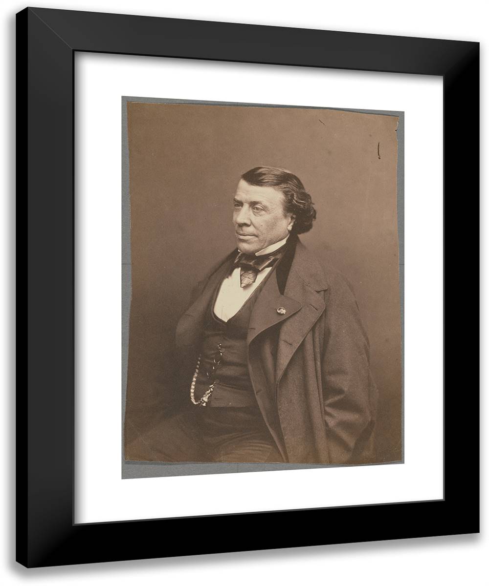 Dr. Ticord 19x24 Black Modern Wood Framed Art Print Poster by Nadar, Gaspard